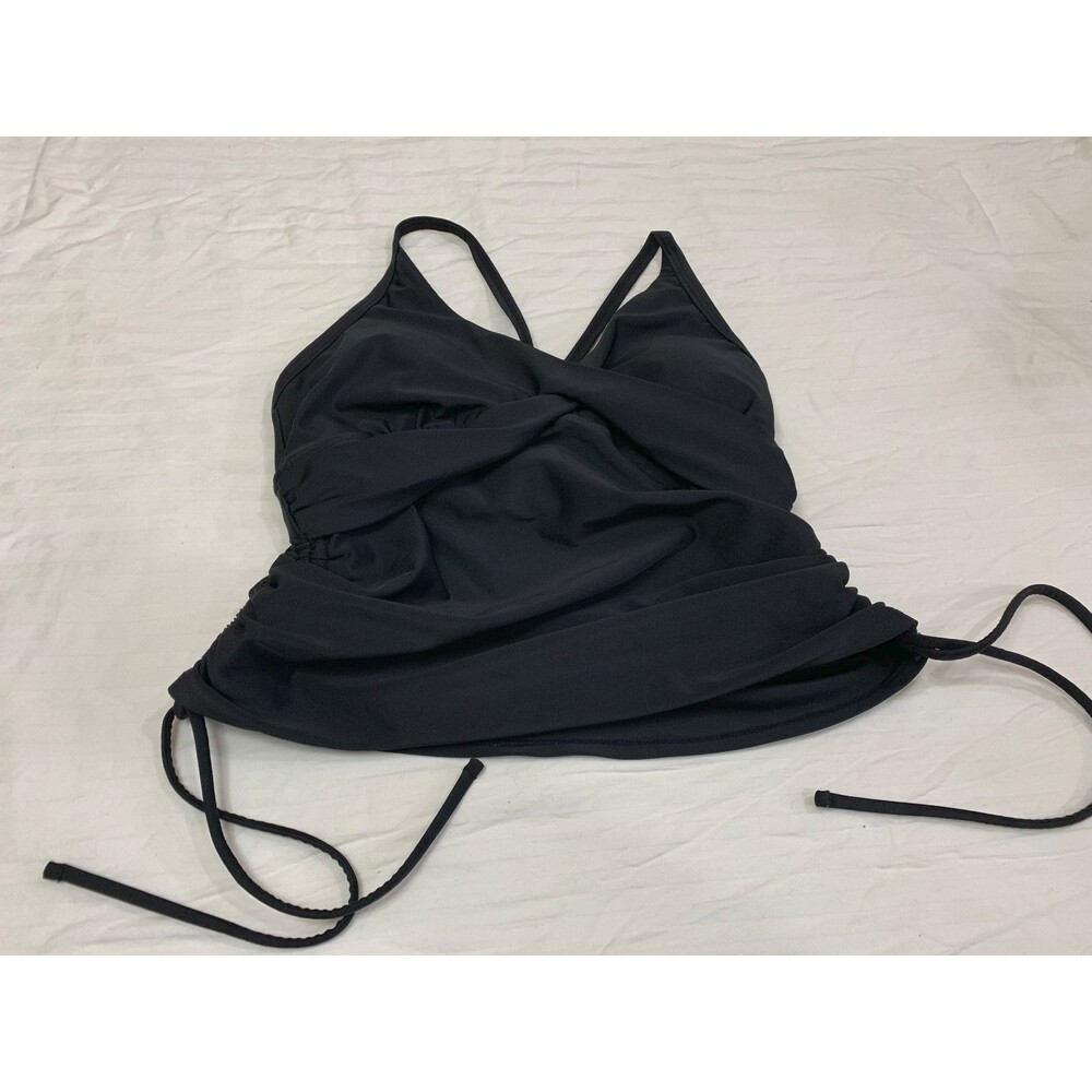 MERONA WOMENS SWIM TANKINI TOP SIZE S